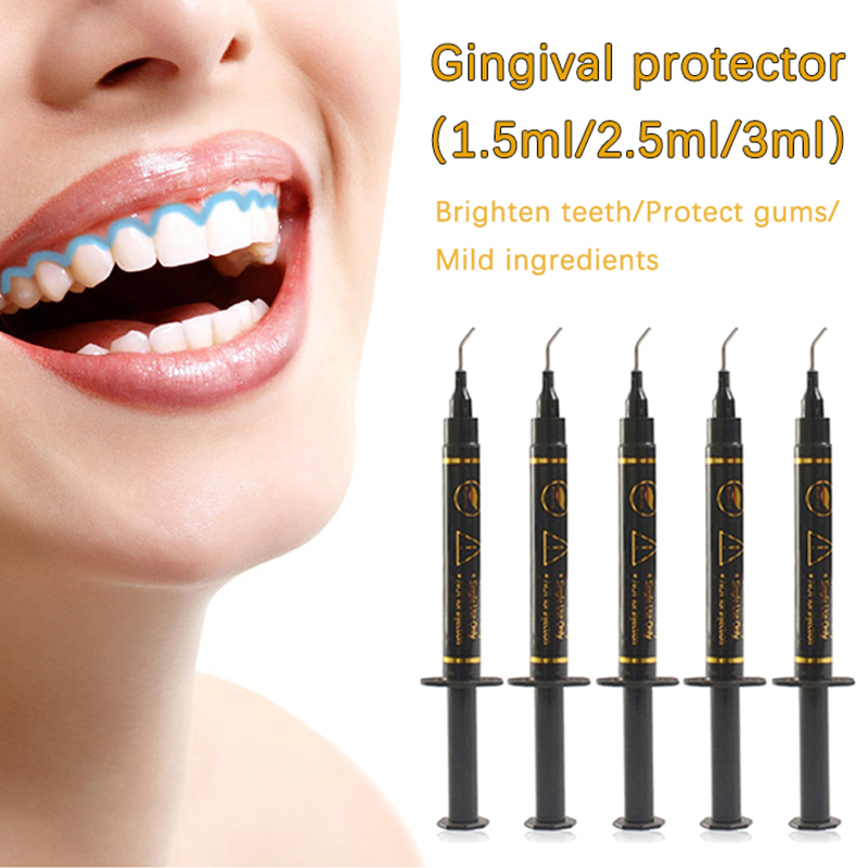 Teeth Whitening Gingival Barrier - 1.5/2.5/3ML diş şırınga sakız koruyucu jel