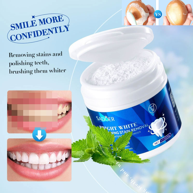 Teeth Whitening With Baking Soda - Diş Beyazlatma Tozu Beyazlatma Sarı Dişler