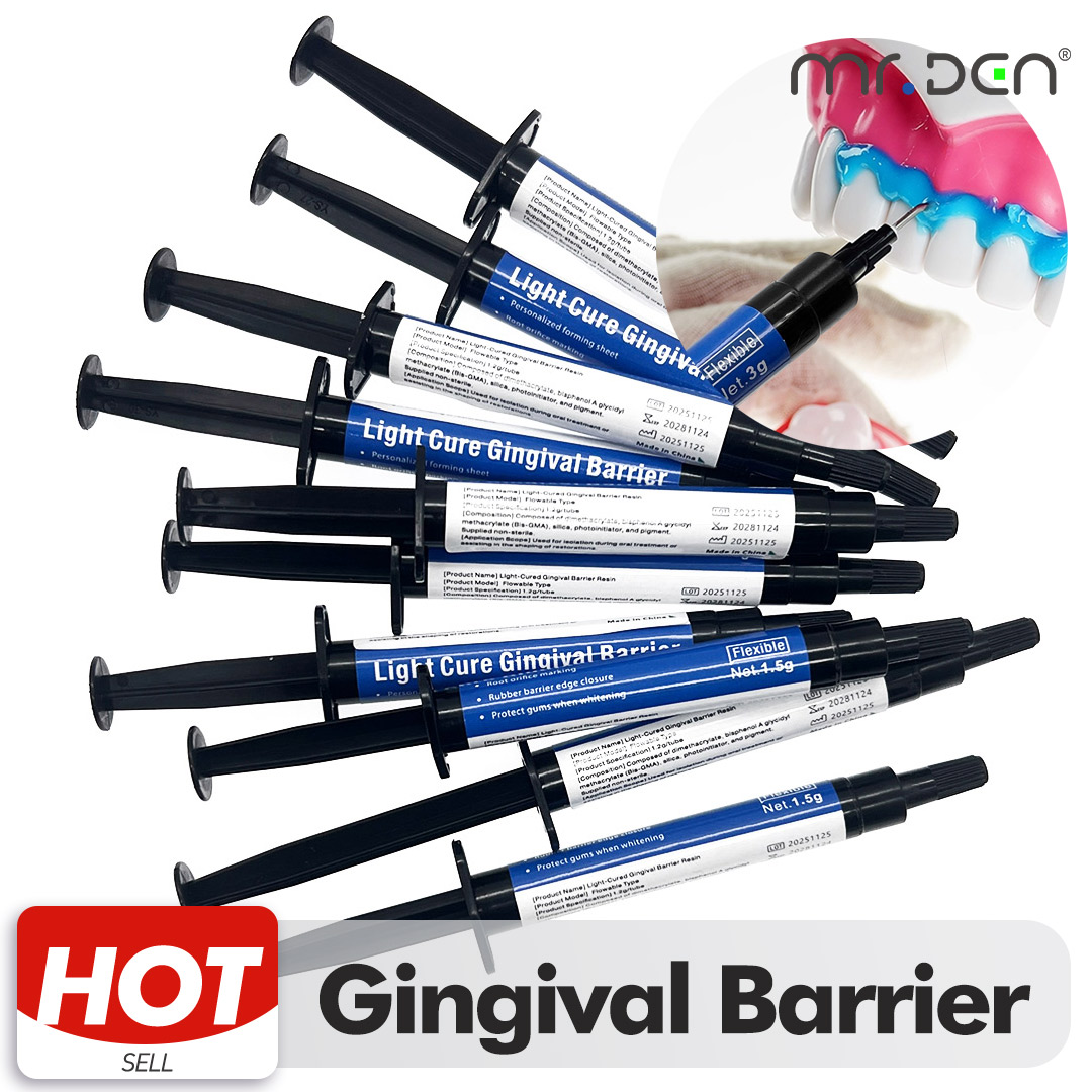 Teeth Whitening Gingival Barrier - Diş Eti Koruyucu Mavi Bariyer Işıkla