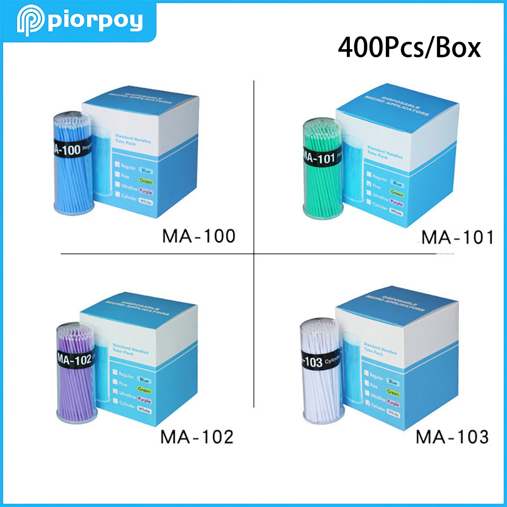 Teeth Whitening Uk - PIORPOY 400 adet/kutu Diş Mikro Fırça
