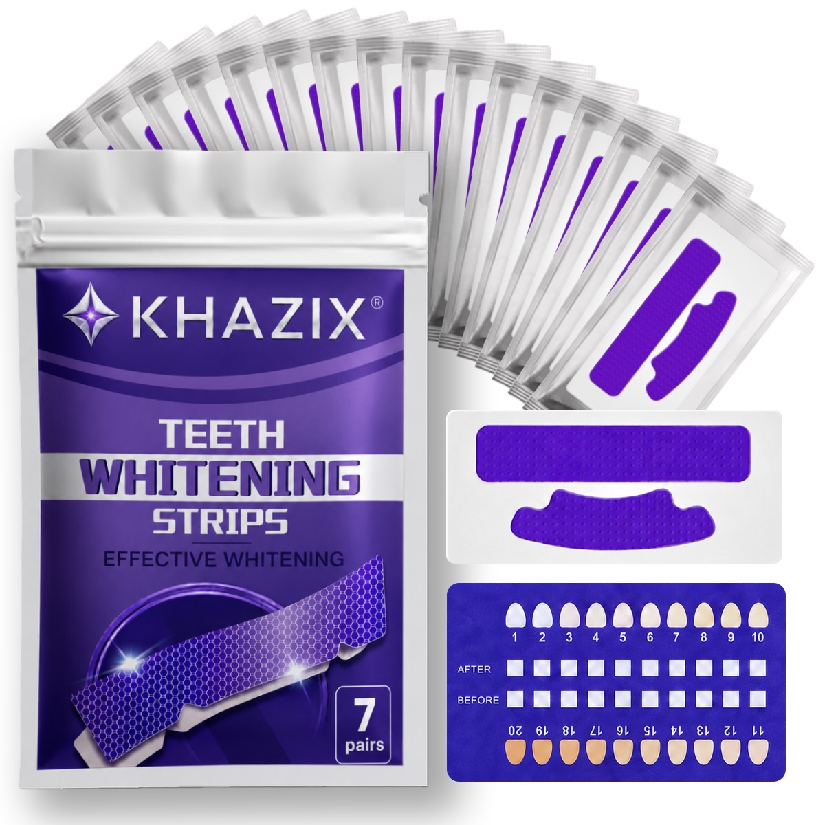 Teeth Whitening Strips Crest - Daha Beyaz Görünümlü Bir Gülümseme İçin