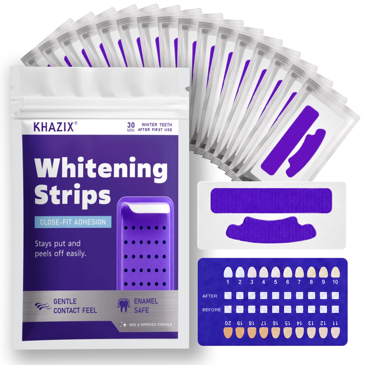 Teeth Whitening Strips Crest - 7 Adet Diş Beyazlatma Bandı, Daha