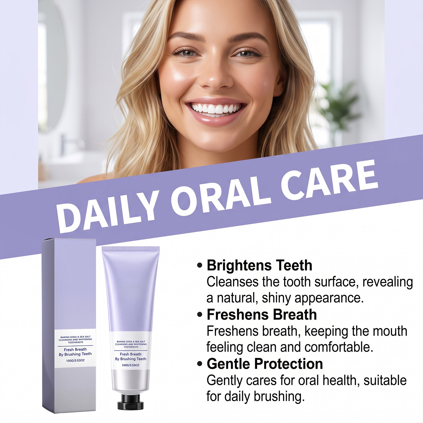 Deniz Tuzu Beyazlatıcı Diş Mac - Teeth Whitening With Baking Soda incelemesi ve fiyatı
