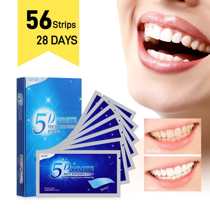 5D diş beyazlatma şeritleri 56 - Teeth Whitening Strips Crest incelemesi ve fiyatı