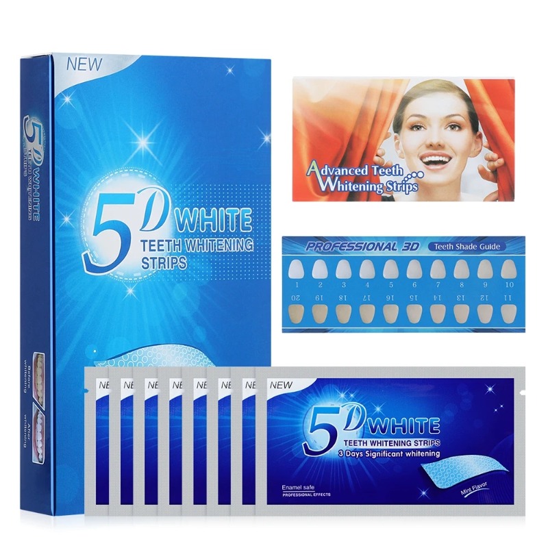5D diş beyazlatma şeritleri 56 - Teeth Whitening Strips Crest incelemesi ve fiyatı