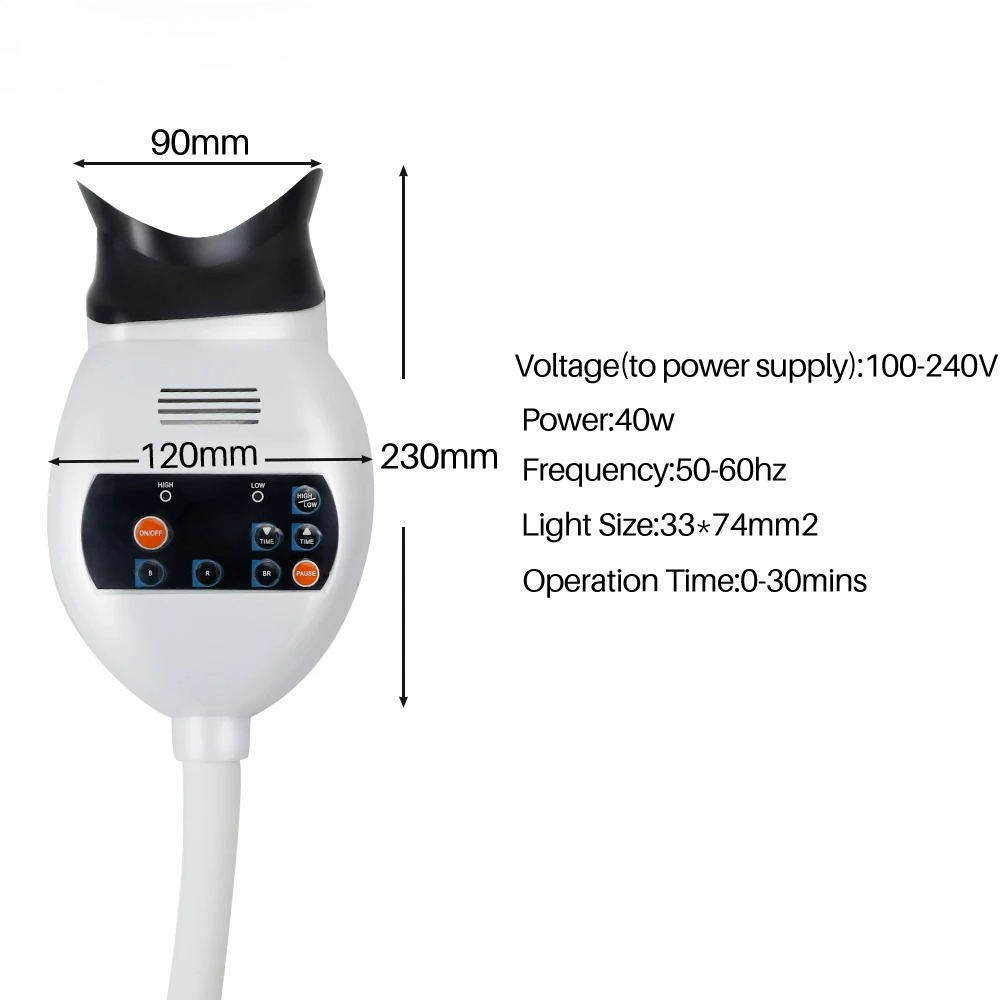Ayarlanabilir 3 Renk LED Diş B - Teeth Whitening Led Light incelemesi ve fiyatı