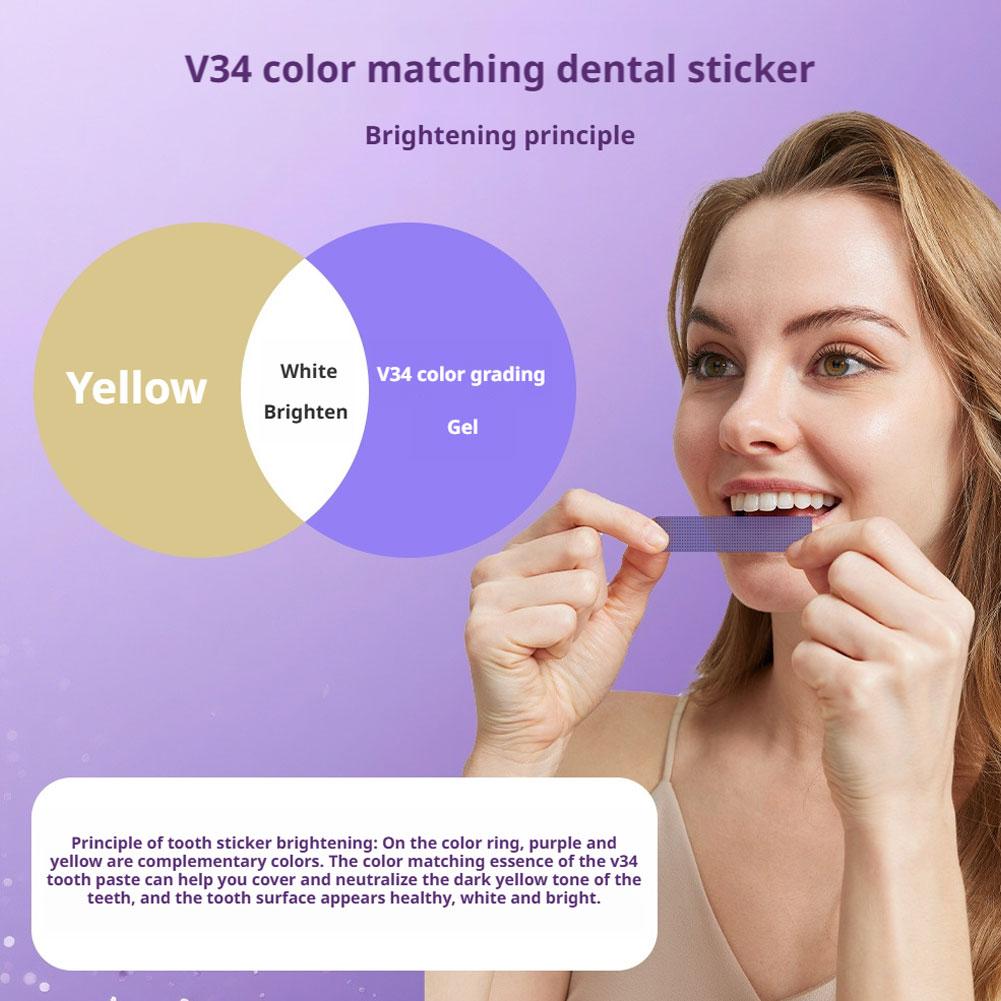 14/28/42 adet V34 mor diş beya - Teeth Whitening At Home Kit incelemesi ve fiyatı