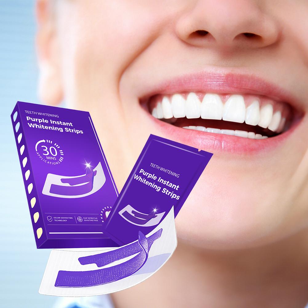 42 Çift Mor Diş Beyazlatma Şer - Teeth Whitening Strips Crest incelemesi ve fiyatı