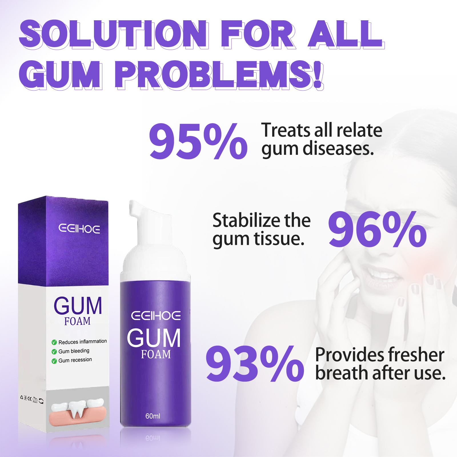 60 ml Diş Beyazlatma Köpüğü V3 - Teeth Whitening Best incelemesi ve fiyatı